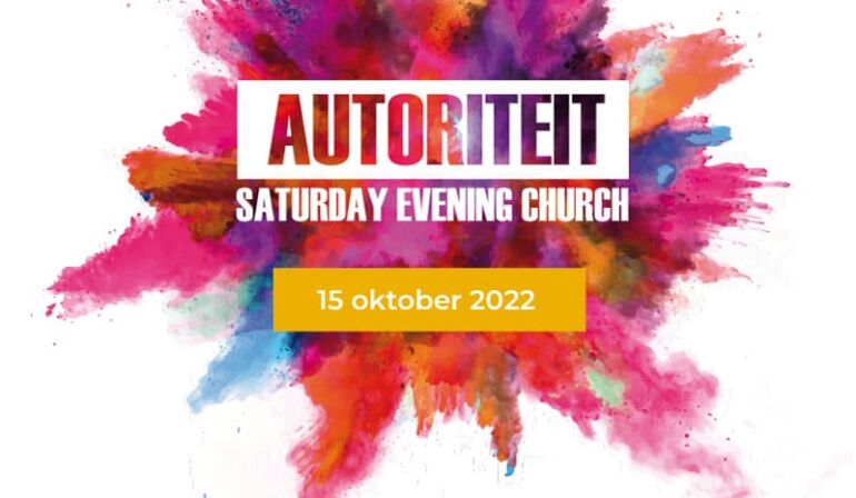 AUTORITEIT – dienst zaterdag 15 oktober 2022